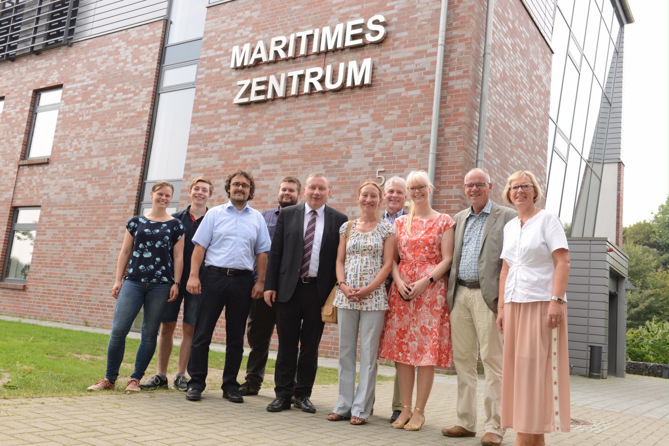 Kurs Zukunft: Nicolaisen und Brackmann besuchen Maritimes Zentrum