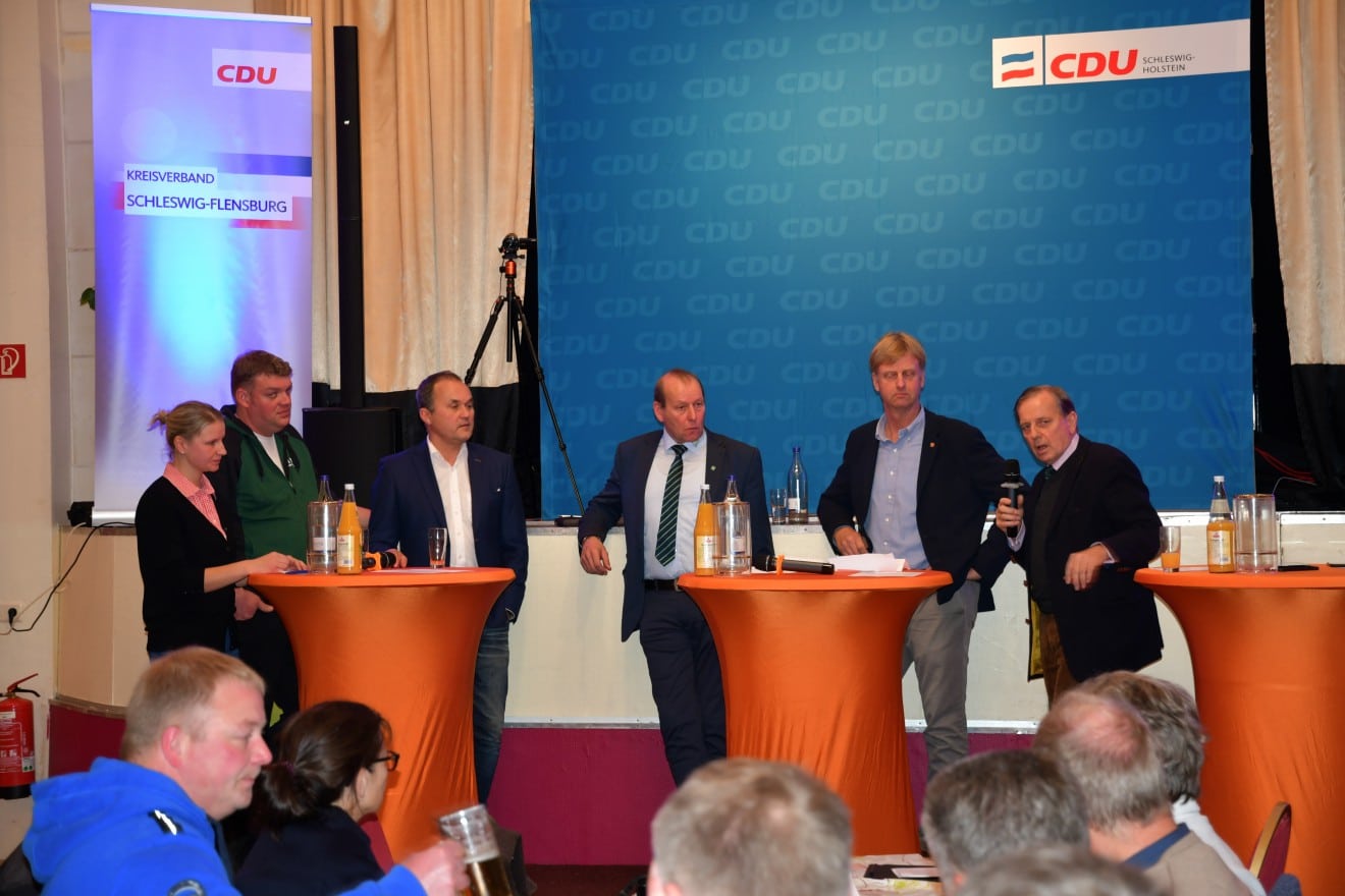 CDU Schleswig-Flensburg stellt sich Kritik der Landwirte