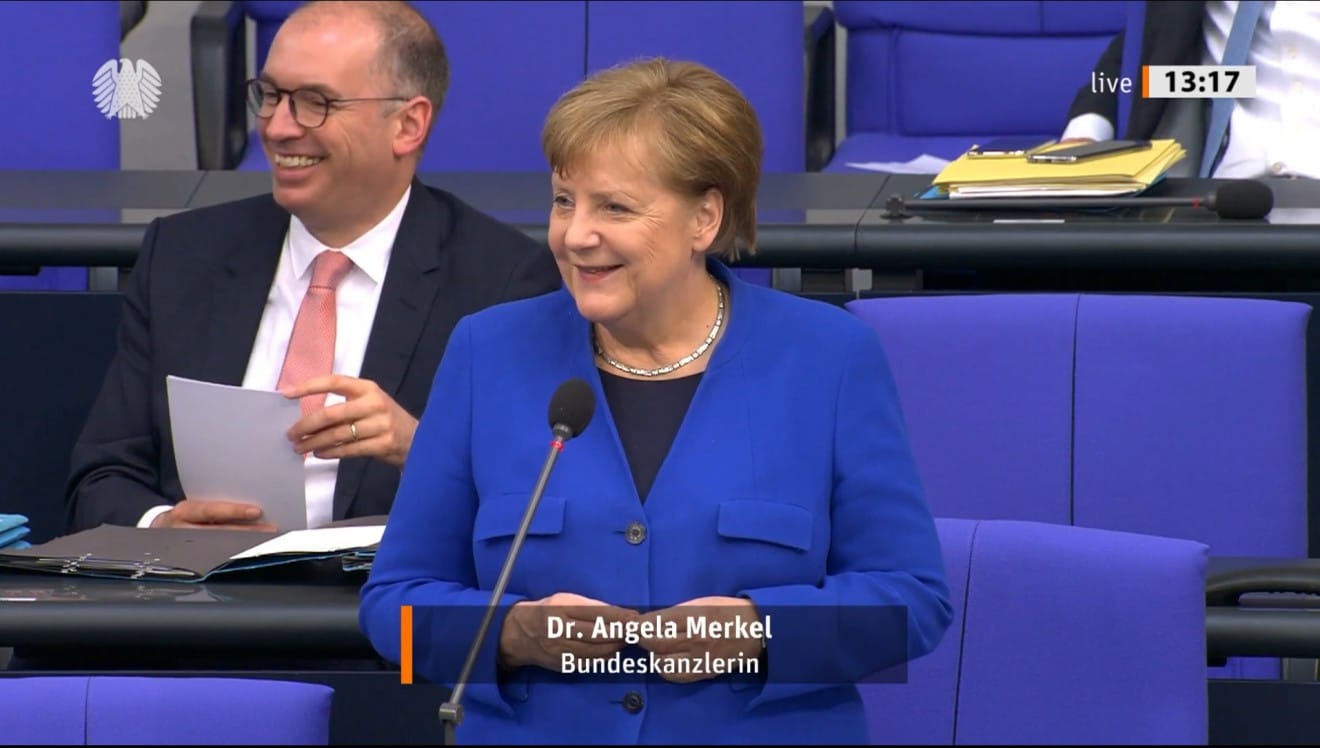 Erste Regierungsbefragung im Jahr 2020 mit unserer Bundeskanzlerin Dr. Angela Merkel