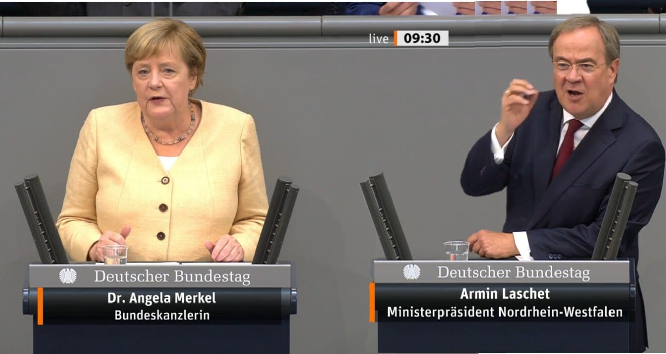 Vereinbarte Debatte zur Situation in Deutschland - Letzte Bundestagsdebatte vor der Wahl