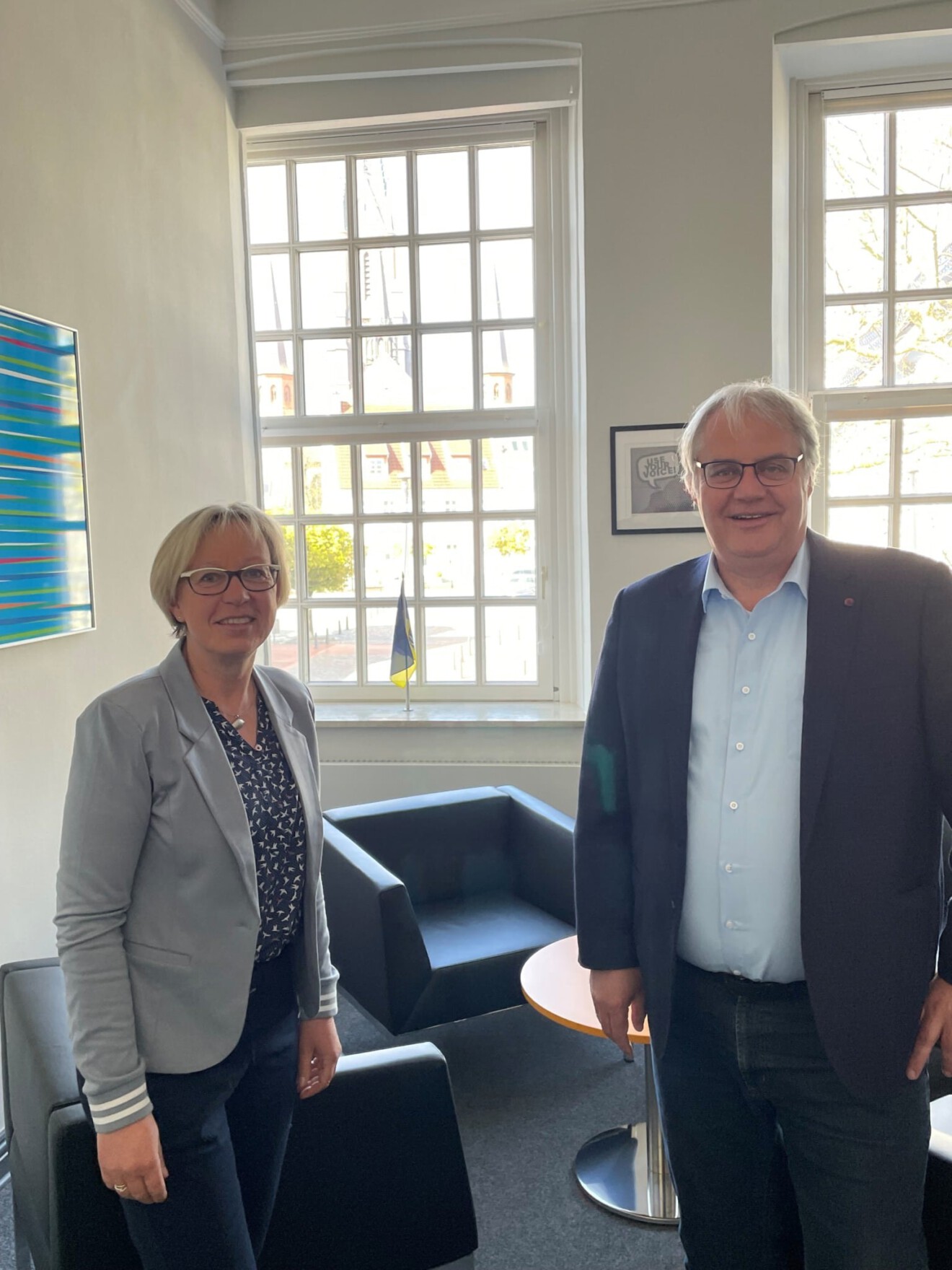 Einigung mit Schleswigs Bürgermeister Stephan Dose beim Kulturhaus